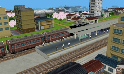 PCCカーと学園号の中で一足早くゲームをプレイできた「貸切路面電車で行く A列車で行こう3D 体験の旅」をレポートの画像1