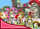 Xbox 360「Happy Wars」バレンタインデコレーションが登場！お城や「聖なるよろい」がラブリーな装飾に
