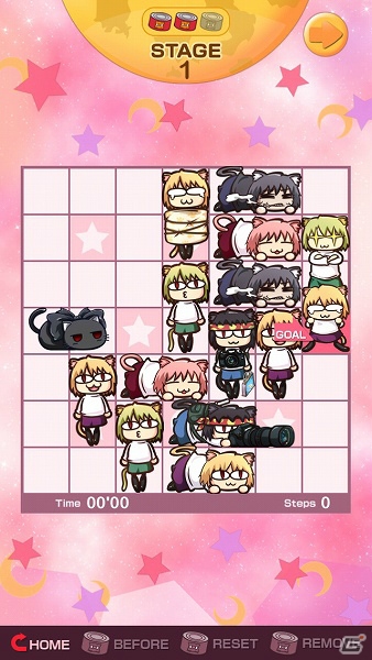 「ネコアルクずらし」のAndroid版が配信開始―TYPE-MOONキャラクターのギャラリーイラストを手に入れようの画像3