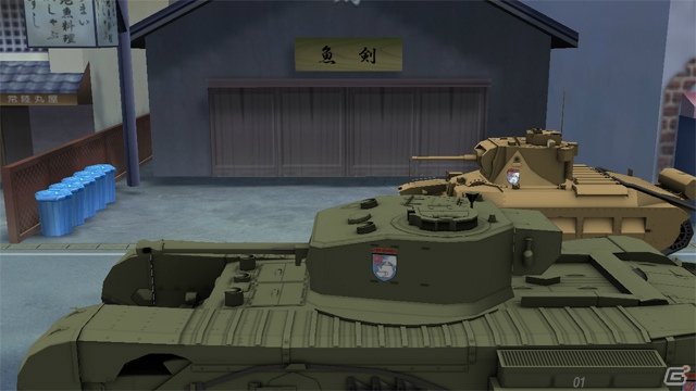 PS Vita「ガールズ＆パンツァー 戦車道、極めます！」戦車戦のキャライラストは全て描き下ろし＆聖グロリアーナ女学院の参戦が決定―お風呂ポスター用イラストも公開！の画像12