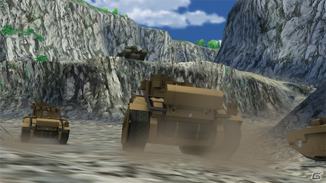 PS Vita「ガールズ＆パンツァー 戦車道、極めます！」戦車戦のキャライラストは全て描き下ろし＆聖グロリアーナ女学院の参戦が決定―お風呂ポスター用イラストも公開！の画像15