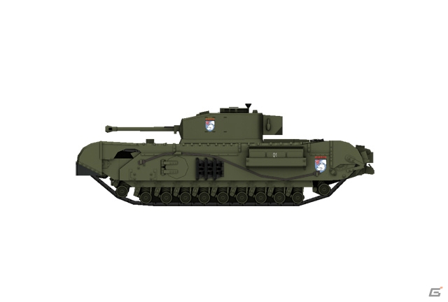 PS Vita「ガールズ＆パンツァー 戦車道、極めます！」戦車戦のキャライラストは全て描き下ろし＆聖グロリアーナ女学院の参戦が決定―お風呂ポスター用イラストも公開！の画像7