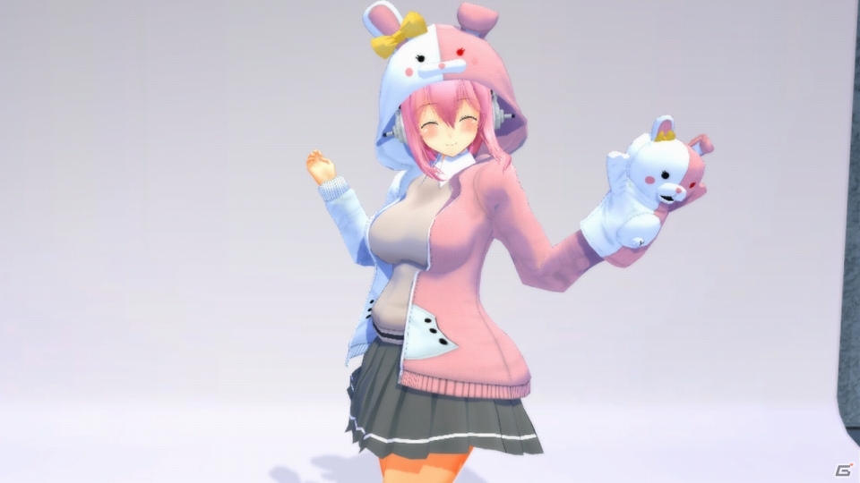 モノクマパーカー姿のすーぱーそに子を激写するチャンス！PS3「モット！ソニコミ」と「ダンガンロンパ」のコラボが決定の画像10