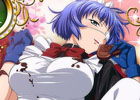 GREE/Mobage/dゲーム「一騎当千 バーストファイト」レイドイベント「ぎりぎり♪チョコっとミニスカメイド」開始