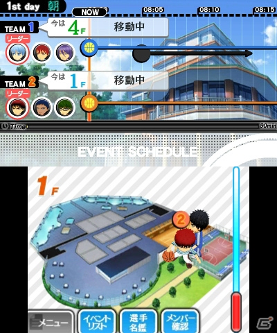 3DS「黒子のバスケ 勝利へのキセキ」では学校の枠を超えたドリームチームの結成が可能！キャラクターの着せ替え要素も紹介の画像7