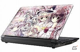 「東方Project」ビジュアライズノートPCが販売開始―天板にはイラストレーター・あずみ一樹氏による描き下ろしイラストを採用の画像1