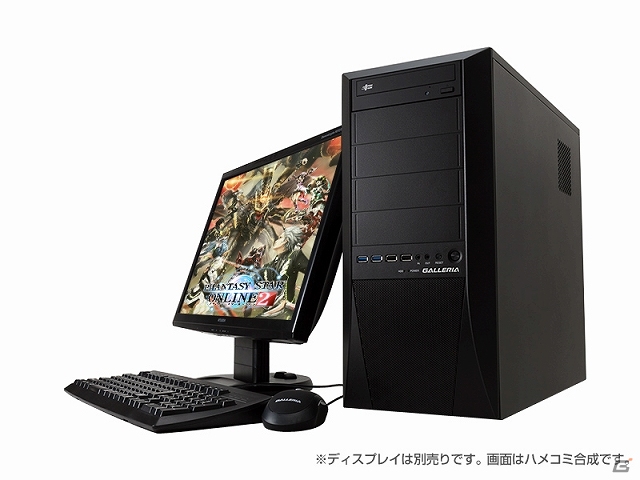 ドスパラ、「ファンタシースターオンライン2」推奨モデルにハイパフォーマンスのデスクトップ1機種＆ノート2機種が登場の画像1