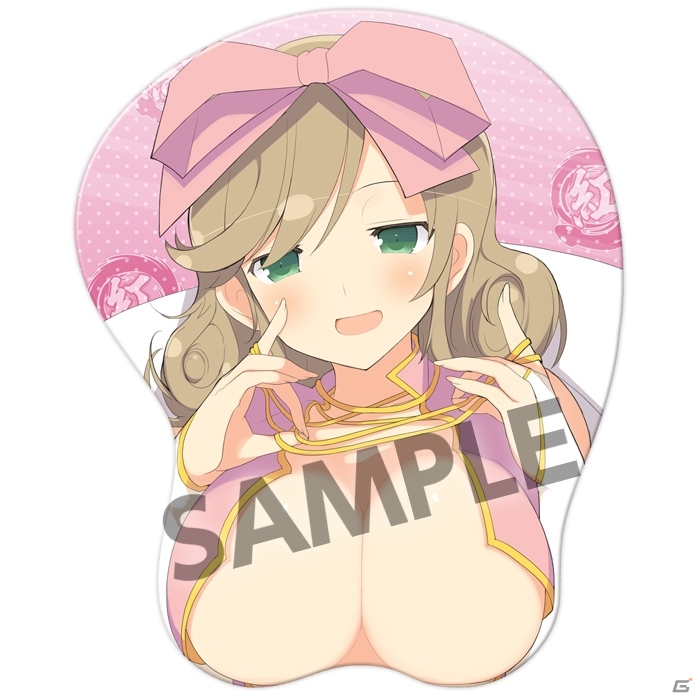 「閃乱カグラ」春花のおっぱいマウスパッド＆抱き枕カバーや国立半蔵学院の爆乳ハイパーおやすみシーツが登場の画像1