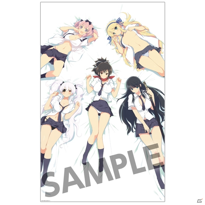 「閃乱カグラ」春花のおっぱいマウスパッド＆抱き枕カバーや国立半蔵学院の爆乳ハイパーおやすみシーツが登場の画像7