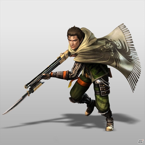 PS3/PS Vita「戦国無双4」雑賀衆の頭領「雑賀孫市」の新モデルが