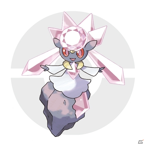 3DS「ポケットモンスター X・Y」新ポケモン「ディアンシー」の情報が公開！2014年7月19日劇場公開の映画『ポケモン・ザ・ムービーXY 「破壊の繭とディアンシー」』でも活躍の画像1