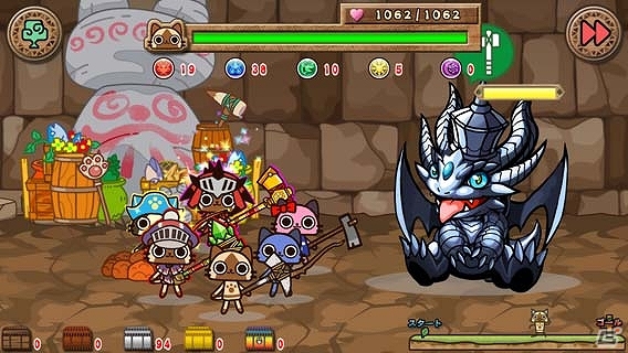 iOS「モンハン商店アイルーでバザール」にて「パズル＆ドラゴンズ」コラボ第2弾がスタート！秘神オーディンやキンメタをモチーフにしたアイルーが登場の画像3