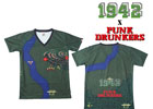 STG「1942」とアパレルブランド「PUNK DRUNKERS」のコラボが決定―異なるステージデザインが魅力の“オリジナルTシャツ”などが2月上旬より発売