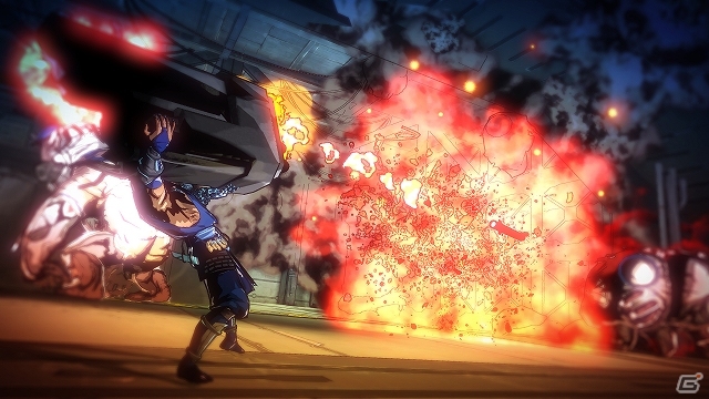 PS3/Xbox 360「YAIBA: NINJA GAIDEN Z」主人公「カミカゼ・ヤイバ」VS歴代主人公「リュウ・ハヤブサ」の激闘などを収録した最新映像が公開の画像5
