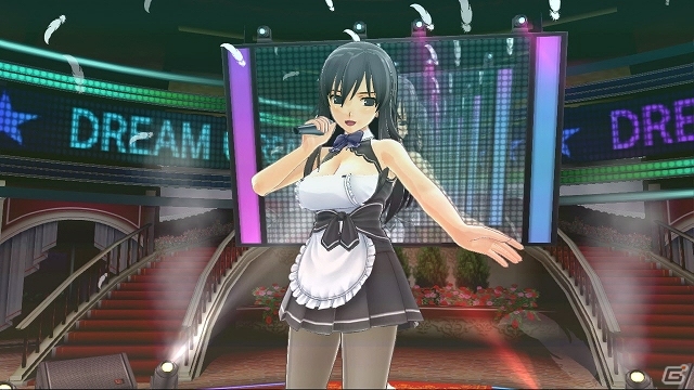 PS3「ドリームクラブGogo.」長い黒髪が魅力の新ホストガール・雅のカラオケステージPVが公開の画像3