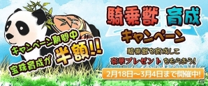 PC「四神演武 Regulus」3月4日まで「騎乗獣育成キャンペーン」を開催中の画像1