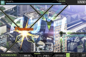 iOS「CROSS×BEATS」にて「au未来研究所」とのコラボレーションが決定―オリジナルWEBアニメ「もうひとつの未来を。」の映像が配信中の画像3