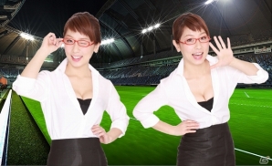 ニコニコアプリ「FCマネージャー」タレント・田代さやかさんが応援隊長に就任！ゲームクライアントの先行ダウンロードが2月28日より開始の画像2