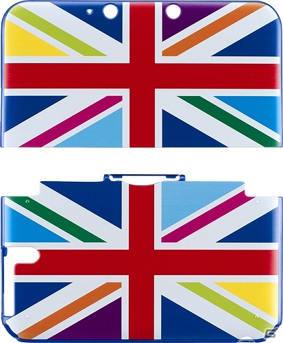 イギリス国旗をモチーフにした、おしゃれな3DS LL用薄型カバーが3月4日に発売の画像5