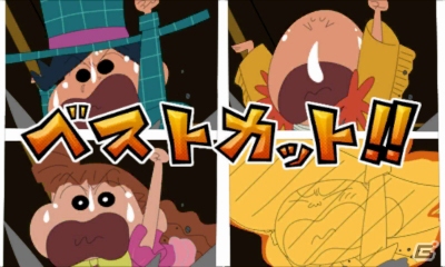 3DS「クレヨンしんちゃん 嵐を呼ぶ カスカベ映画スターズ!」撮エイガの演出を変化させる“ベストカット”を紹介！の画像17