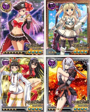 iOS/Android「三国INFINITY」TVアニメ「クイーンズブレイド」とコラボレーションした期間限定カードガチャを3月1日より開始の画像3