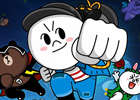 ムーン・ブラウン・コニー達と共にエイリアンと戦おう！iOS/Android「LINE レンジャー」配信開始