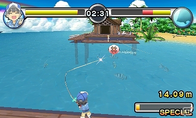 今度のおきらくシリーズは釣り＆テニス！3DS「おきらくフィッシング3D」＆Wii U「おきらくテニスSP」が3月12日に配信決定の画像11