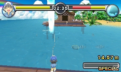 今度のおきらくシリーズは釣り＆テニス！3DS「おきらくフィッシング3D」＆Wii U「おきらくテニスSP」が3月12日に配信決定の画像15
