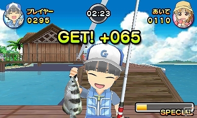 今度のおきらくシリーズは釣り＆テニス！3DS「おきらくフィッシング3D」＆Wii U「おきらくテニスSP」が3月12日に配信決定の画像16