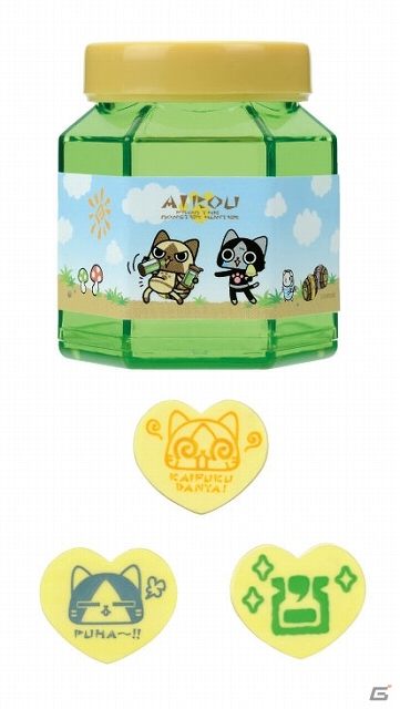 全5種類のガチャガチャ機「アイルーとなかまたち ほのぼのステーショナリー」が3月中旬より設置予定！3月のアミューズメント景品も紹介の画像3
