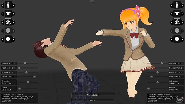 Game Asset Studio、ゲーム作成用3Dキャラクターアセットとして初と