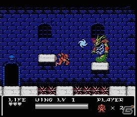 ステージ1面の最難関の“アイツ”が魔界唯一の希望として立ち上がる！アクションRPG「レッドアリーマーII」3DSバーチャルコンソール向けに配信の画像10