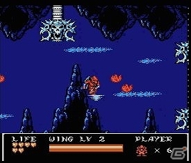 ステージ1面の最難関の“アイツ”が魔界唯一の希望として立ち上がる！アクションRPG「レッドアリーマーII」3DSバーチャルコンソール向けに配信の画像6