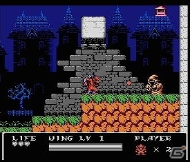 ステージ1面の最難関の“アイツ”が魔界唯一の希望として立ち上がる！アクションRPG「レッドアリーマーII」3DSバーチャルコンソール向けに配信の画像7