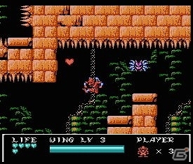 ステージ1面の最難関の“アイツ”が魔界唯一の希望として立ち上がる！アクションRPG「レッドアリーマーII」3DSバーチャルコンソール向けに配信の画像8
