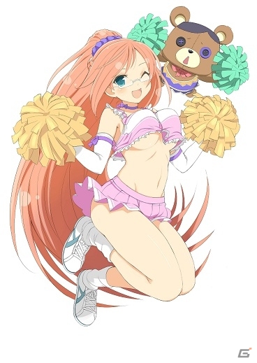 GREE/Mobage「閃乱カグラ NewWave Gバースト」チアガールコスチュームの爆乳少女が登場する「GO!GO!チラチラチアリーダー！あなたの毎日応援します！」開催の画像4
