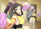 GREE/Mobage「閃乱カグラ NewWave Gバースト」チアガールコスチュームの爆乳少女が登場する「GO!GO!チラチラチアリーダー！あなたの毎日応援します！」開催