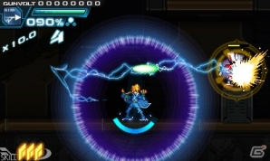 3DS「蒼き雷霆 ガンヴォルト」が2014年夏に配信決定！インティ・クリエイツと稲船敬二氏のタッグで生まれた横スクロール2Dアクションの画像16
