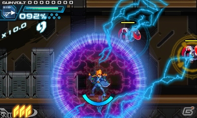3DS「蒼き雷霆 ガンヴォルト」が2014年夏に配信決定！インティ・クリエイツと稲船敬二氏のタッグで生まれた横スクロール2Dアクションの画像20