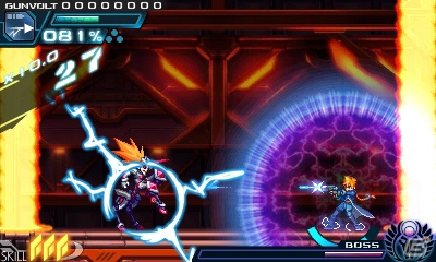 3DS「蒼き雷霆 ガンヴォルト」が2014年夏に配信決定！インティ・クリエイツと稲船敬二氏のタッグで生まれた横スクロール2Dアクションの画像32
