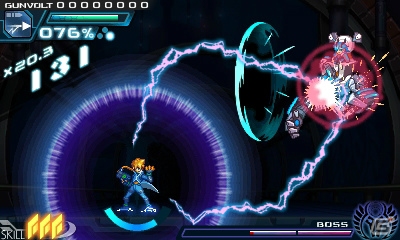 3DS「蒼き雷霆 ガンヴォルト」が2014年夏に配信決定！インティ・クリエイツと稲船敬二氏のタッグで生まれた横スクロール2Dアクションの画像35