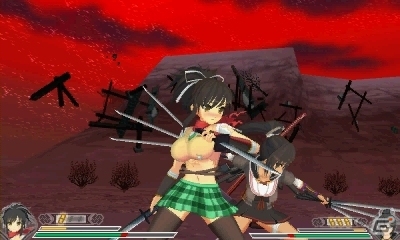 TOPページを彩るのは八重樫南氏描き下ろしのパッケージイラスト！3DS「閃乱カグラ2 -真紅-」公式サイトが本格オープンの画像5