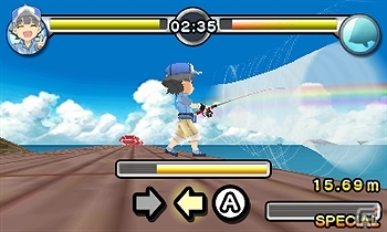 手軽にみんなで楽しめる3DS「おきらくフィッシング3D」＆Wii U「おきらくテニスSP」が本日より配信スタートの画像4