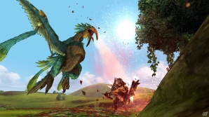 PS3/Xbox 360/Wii U/PC「モンスターハンター フロンティアG」GGで追加される新武器種「穿龍棍」や新フィールド「花畑」の情報が明らかにの画像41