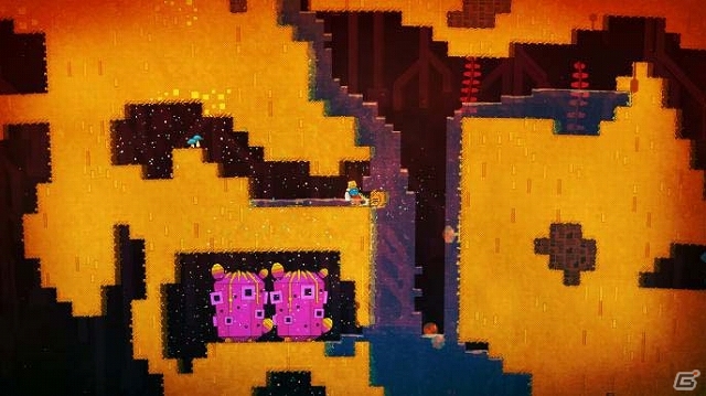 PixelJunk最新作「Nom Nom Galaxy」アーリーアクセス版がSteamにて配信開始―シリーズ初のクラウドファンディングに挑戦！の画像3