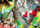 iOS/Android「仮面ライダー ライダバウト！」連続増援ボス機能が導入されたイベント「大激闘！！ 巨大な影と緑の戦士」開催