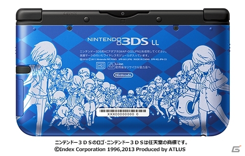 3DS「ペルソナQ シャドウ オブ ザ ラビリンス」パッケージビジュアルやニンテンドー3DS LLのオリジナルデザインが公開の画像3