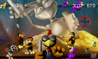 ニンテンドー3DS「クレイジーチキン ディレクターズカット3D」3月19日より配信開始の画像1