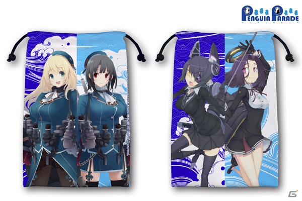 「艦隊これくしょん -艦これ-」マイクロファイバーポーチと缶ペンケースが発売決定の画像1