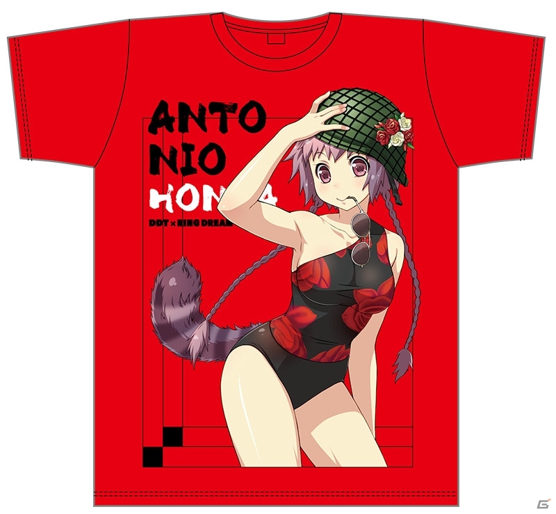 「リング☆ドリーム～女子プロレス大戦～」とのコラボレーショングッズとして「DDT美少女化計画」Tシャツ販売決定！DDTコラボイベントも実施予定の画像2